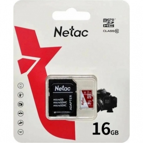 Карта памяти microSDHC 16GB Netac P500 ECO (NT02P500ECO-016G-R) (с SD адаптером)
Карта памяти microSDHC 16GB Netac P500 ECO (NT02P500ECO-016G-R) (с SD адаптером)