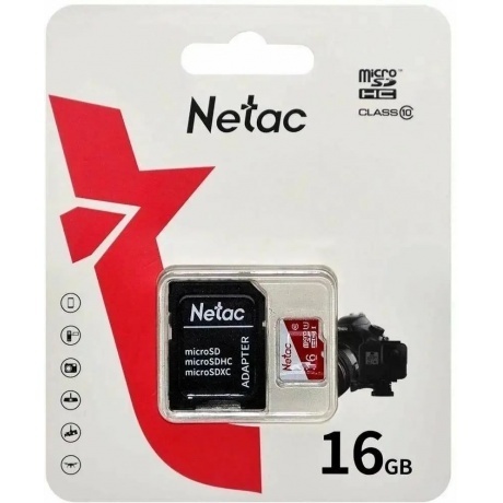 Карта памяти microSDHC 16GB Netac P500 ECO (NT02P500ECO-016G-R) (с SD адаптером)
Карта памяти microSDHC 16GB Netac P500 ECO (NT02P500ECO-016G-R) (с SD адаптером)