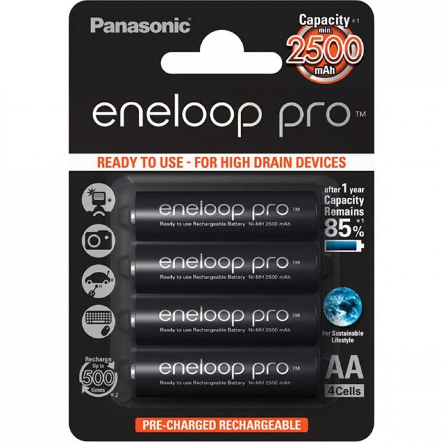 Аккумулятор Panasonic Eneloop Pro AA 2500mAh R2U (4шт)
Аккумулятор Panasonic Eneloop Pro AA 2500mAh R2U (4шт)