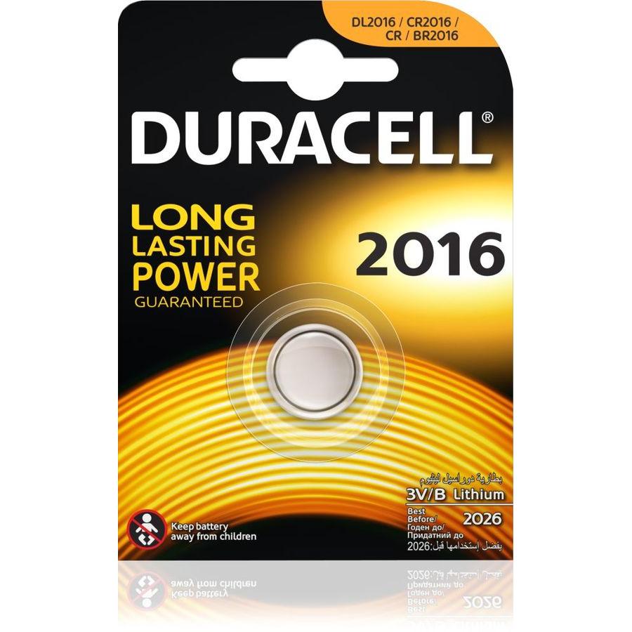 Батарейка CR2016 Duracell DL2016 (1шт)
Батарейка CR2016 Duracell DL2016 (1шт)