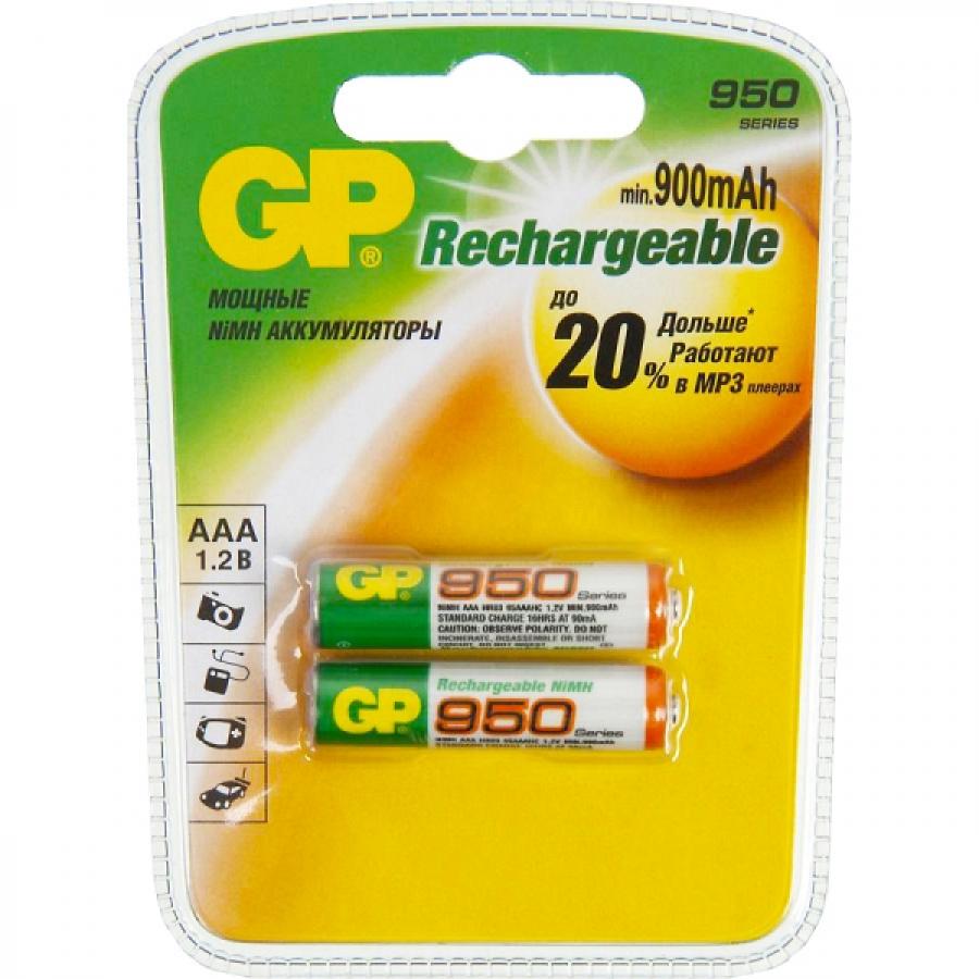 Аккумулятор GP 95AAAHC AAA NiMH 950mAh (2шт)
Аккумулятор GP 95AAAHC AAA NiMH 950mAh (2шт)