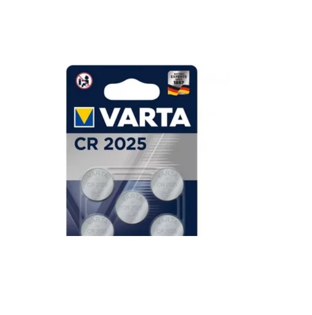 Элемент питания VARTA CR 2025 блистер 5шт
Элемент питания VARTA CR 2025 блистер 5шт