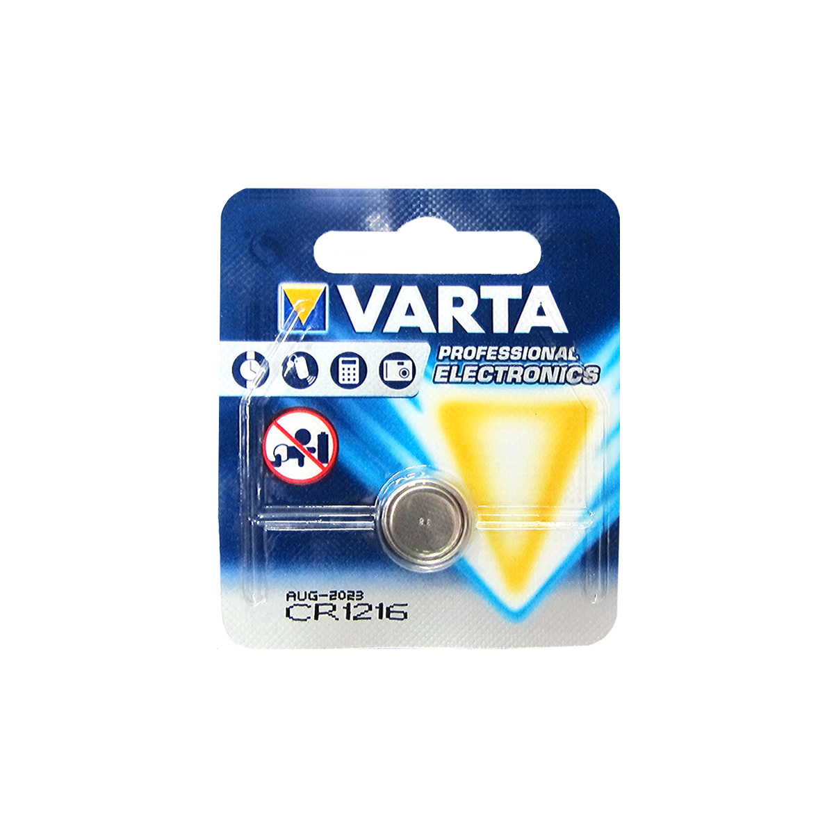 Батарейка Varta CR 1216, 1шт.
Батарейка Varta CR 1216, 1шт.