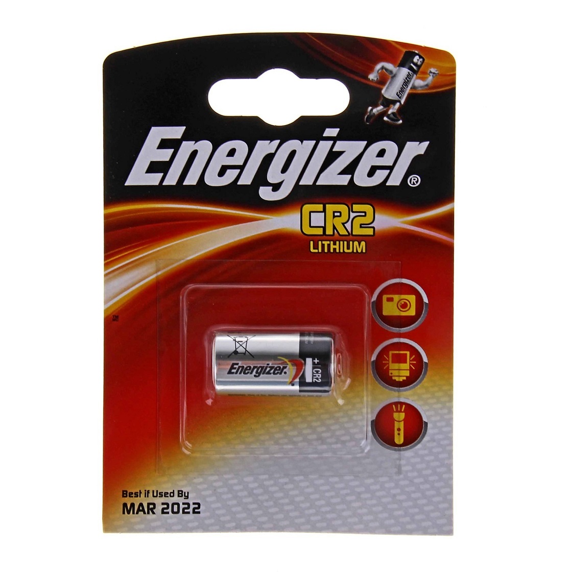 Элемент питания Energizer CR2 блистер 1шт
Элемент питания Energizer CR2 блистер 1шт