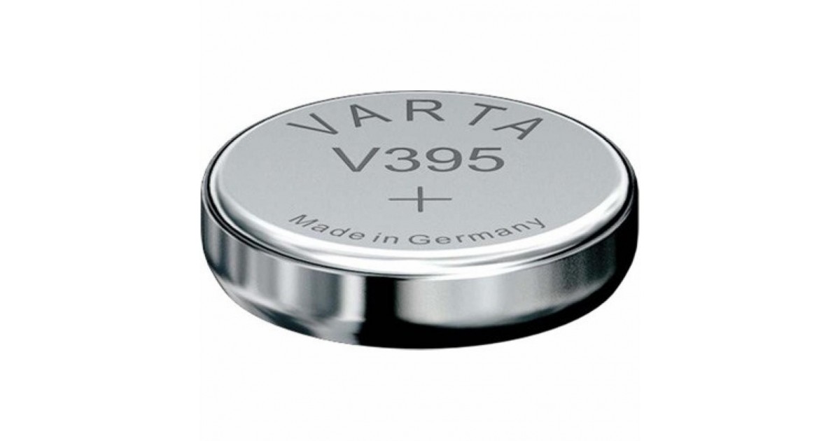 Элемент питания VARTA V395 (SR927/ SR57/ AG7
Элемент питания VARTA V395 (SR927/ SR57/ AG7