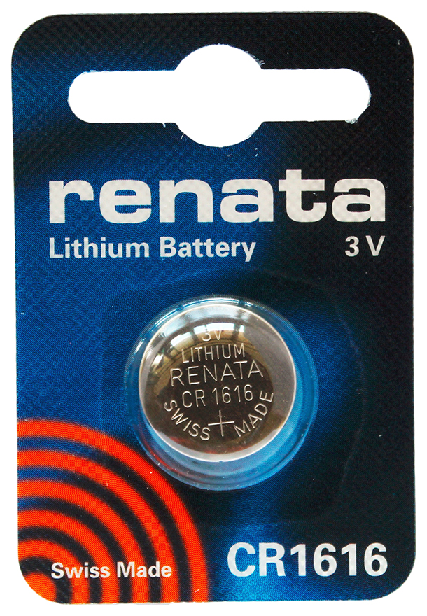 Батарейка Renata CR1616 (1шт
Батарейка Renata CR1616 (1шт