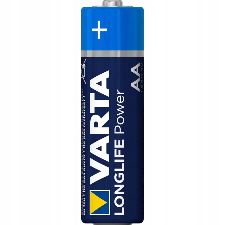 Батарейка Varta Longlife Power AA блистер 2шт.
Батарейка Varta Longlife Power AA блистер 2шт.