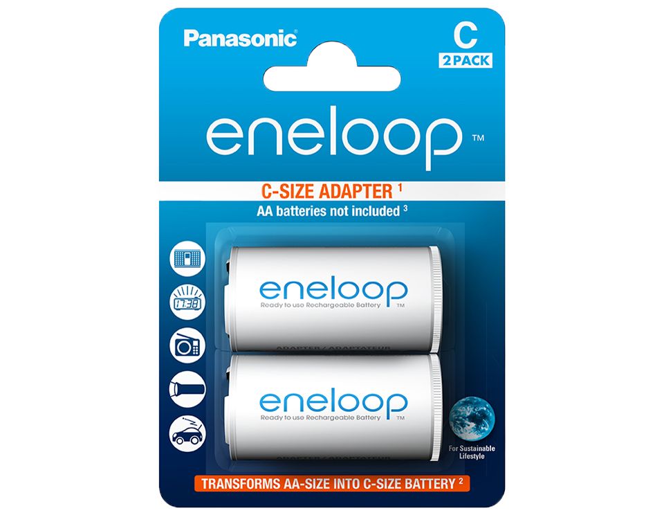 Адаптер Panasonic Eneloop BQ-BS2E/2E (2шт.)
Адаптер Panasonic Eneloop BQ-BS2E/2E (2шт.)