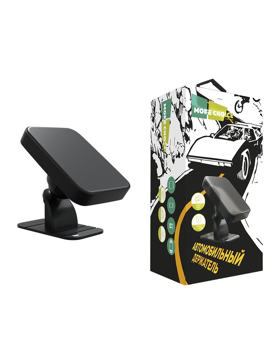 Держатель автомобильный More Choice магнитный C03 черный
Держатель автомобильный More Choice магнитный C03 черный