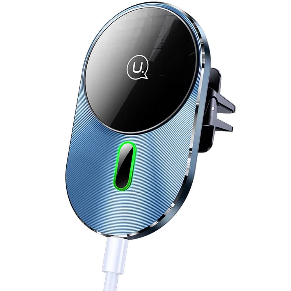 Держатель автомобильный USAMS US-CD170 для смартфона с беспроводной зарядкой, серый (CD170DZ01)
Держатель автомобильный USAMS US-CD170 для смартфона с беспроводной зарядкой, серый (CD170DZ01)