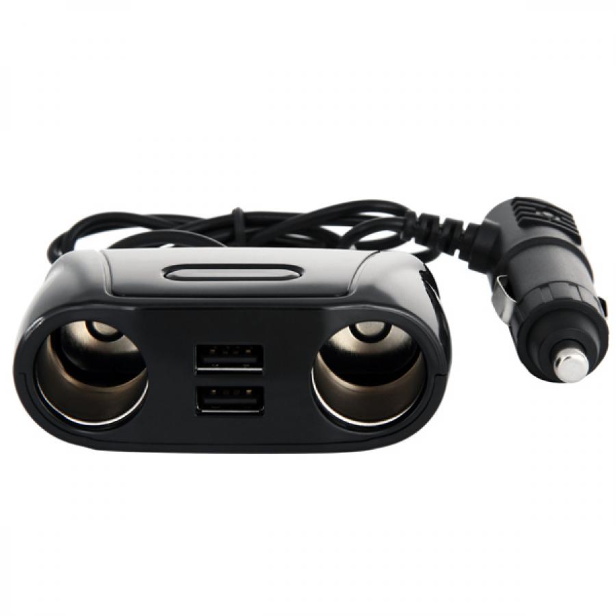 Разветвитель роз.прикуривателя Wiiix TR-04U2 2xSoc 2xUSB черный
Разветвитель роз.прикуривателя Wiiix TR-04U2 2xSoc 2xUSB черный