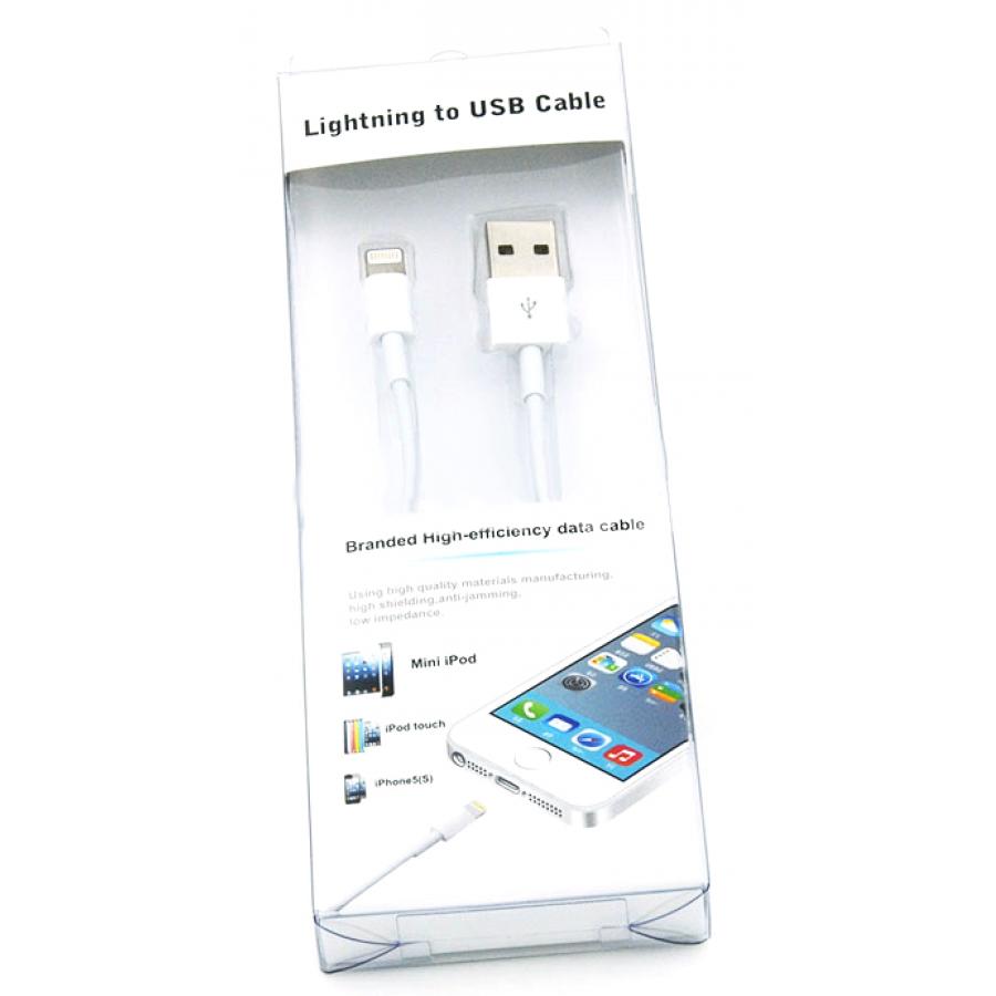 Кабель USB-Lightning 1.2м
Кабель USB-Lightning 1.2м