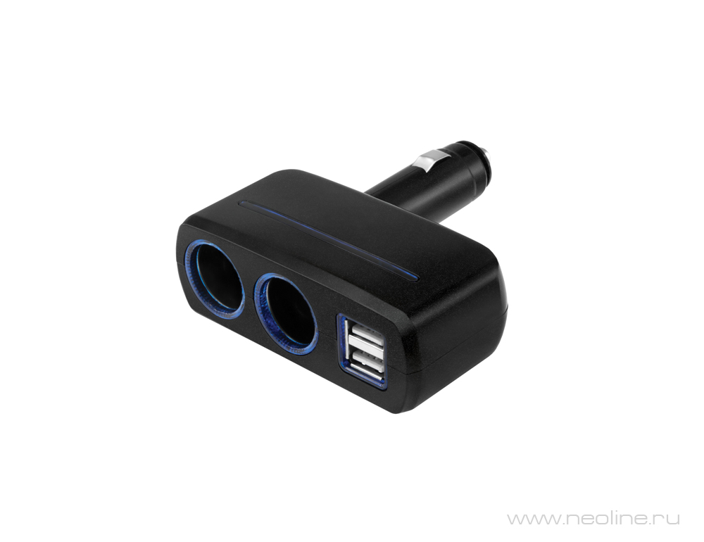 Разветвитель роз.прикуривателя Neoline SL-220 2xSoc 2xUSB черный
Разветвитель роз.прикуривателя Neoline SL-220 2xSoc 2xUSB черный