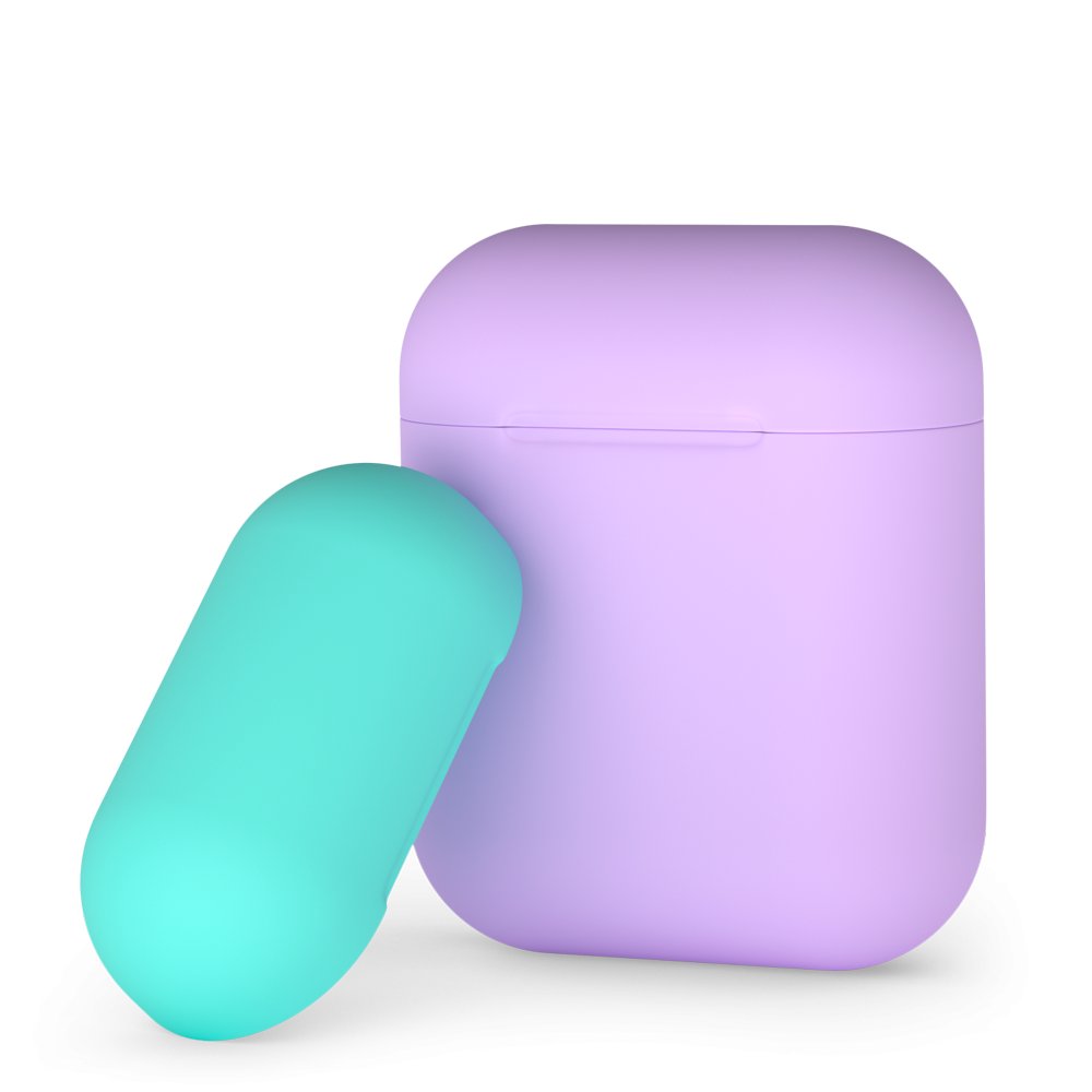 Силиконовый чехол Deppa для AirPods violet-mint
Силиконовый чехол Deppa для AirPods violet-mint