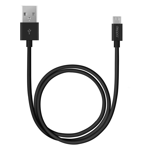 Кабель Deppa microUSB 1.2m black
Кабель Deppa microUSB 1.2m black