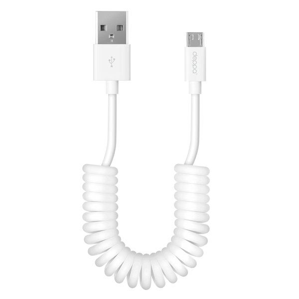 Кабель Deppa microUSB 1.5m curly white
Кабель Deppa microUSB 1.5m curly white
