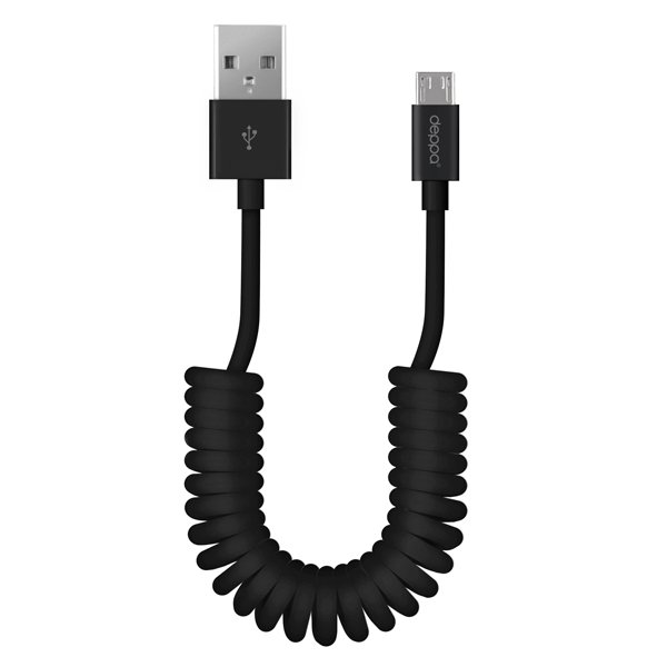 Кабель Deppa microUSB 1.5m curly black
Кабель Deppa microUSB 1.5m curly black