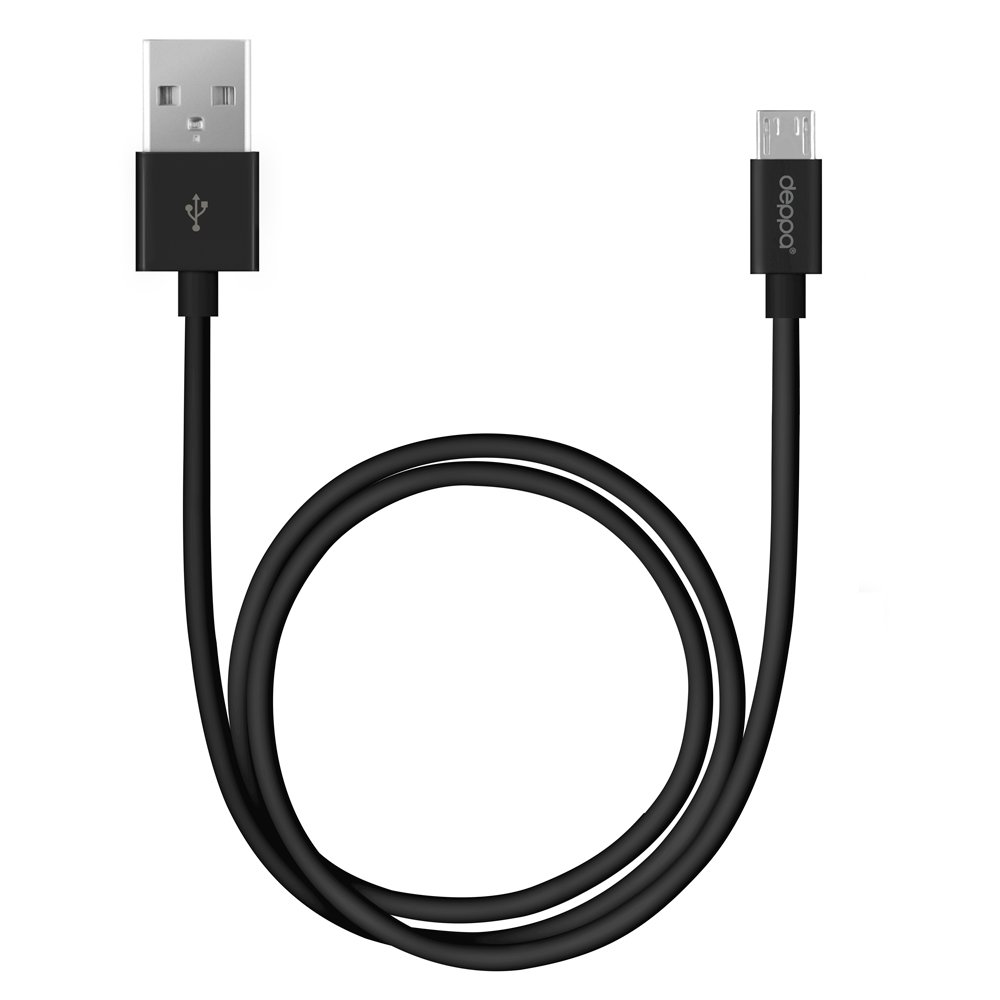 Кабель Deppa microUSB 2.0m black
Кабель Deppa microUSB 2.0m black