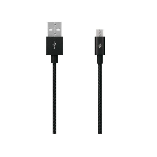 Кабель ТTEC microUSB black
Кабель ТTEC microUSB black