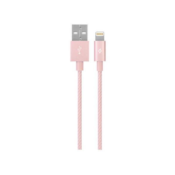 Кабель ТTEC 8pin alum 1.0m MFI rose gold
Кабель ТTEC 8pin alum 1.0m MFI rose gold