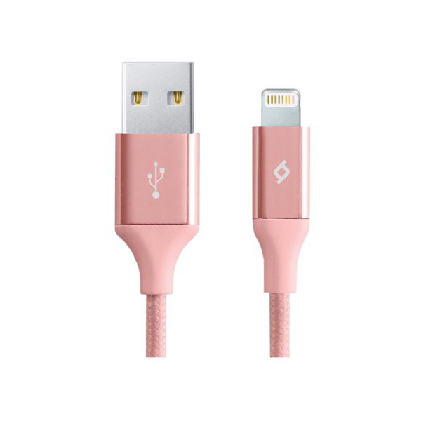 Кабель ТTEC 8pin alum 1.0m rose-gold
Кабель ТTEC 8pin alum 1.0m rose-gold