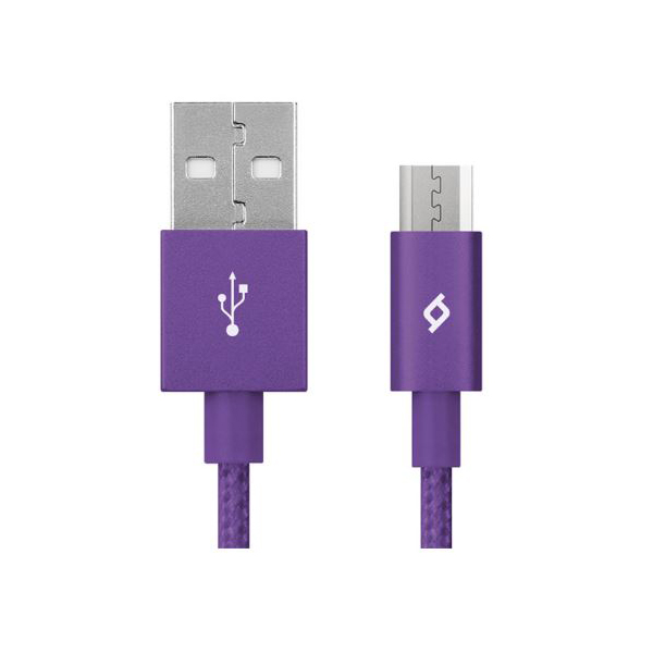 Кабель ТTEC microUSB alum 1.0m violet
Кабель ТTEC microUSB alum 1.0m violet
