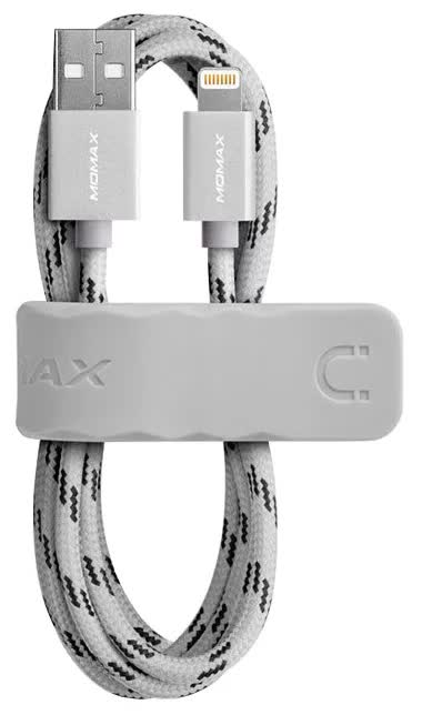 Кабель Momax Elite Link 1m Lightning Cable Серый
Кабель Momax Elite Link 1m Lightning Cable Серый