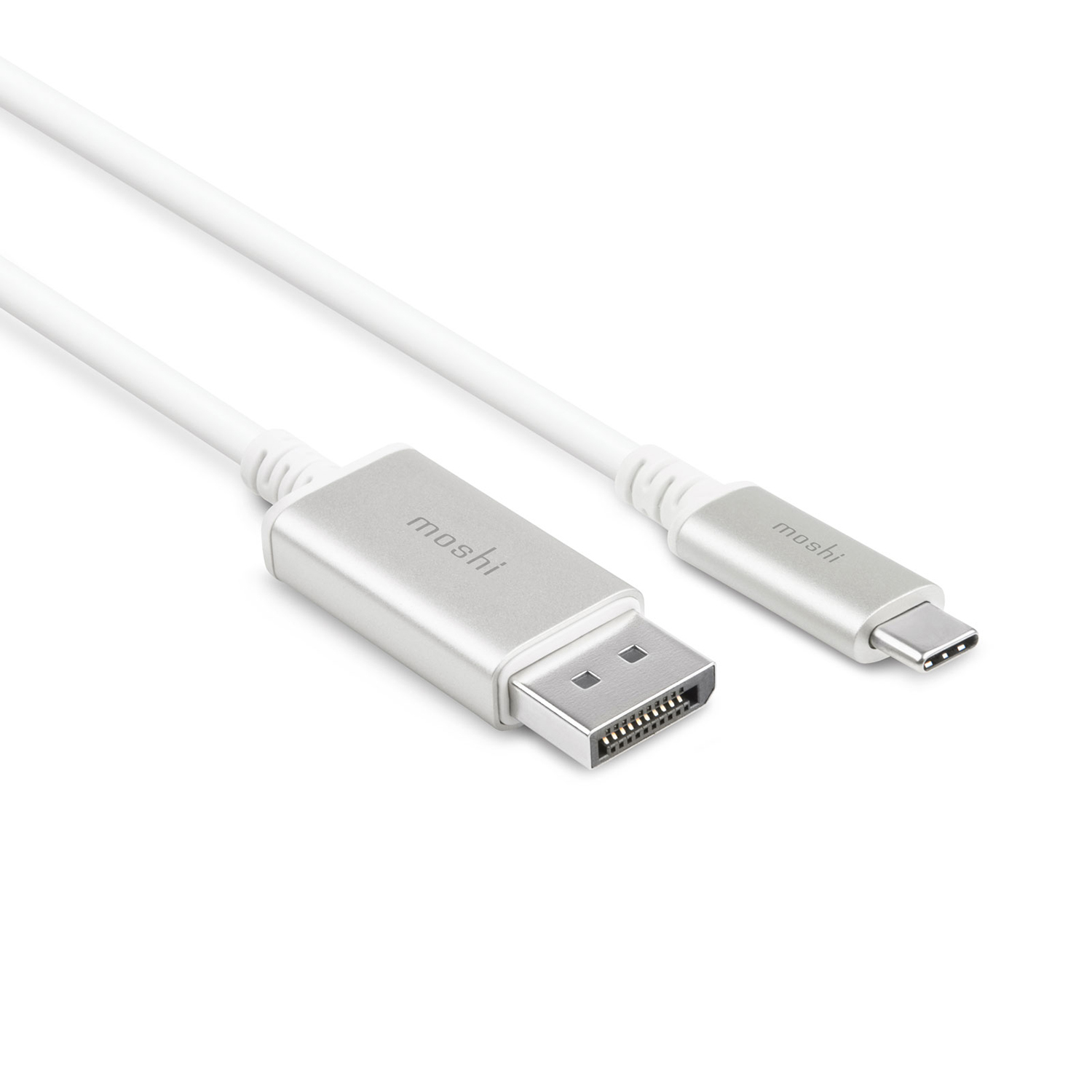 Кабель Moshi USB-C to DisplayPort белый 1,5 м
Кабель Moshi USB-C to DisplayPort белый 1,5 м