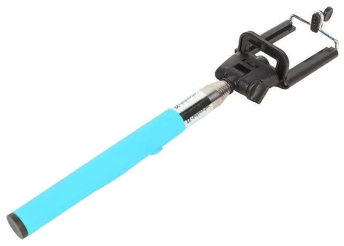 Монопод для селфи Defender Selfie Master SM-02 голубой (20-98 см)
Монопод для селфи Defender Selfie Master SM-02 голубой (20-98 см)