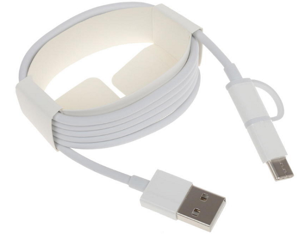 Кабель двойной Xiaomi Mi 2-in-1 USB Cable Micro USB to Type-C (100cm) SJV4082TY
Кабель двойной Xiaomi Mi 2-in-1 USB Cable Micro USB to Type-C (100cm) SJV4082TY