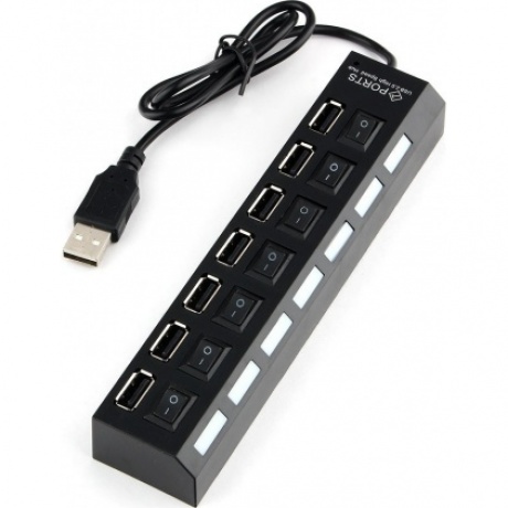 USB-концентратор Gembird UHB-U2P7-02 2.0
USB-концентратор Gembird UHB-U2P7-02 2.0