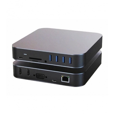 Адаптер Barn&Hollis Type-C 13 in 1 с проводом, алюминий, серый УТ000030362
Адаптер Barn&Hollis Type-C 13 in 1 с проводом, алюминий, серый УТ000030362