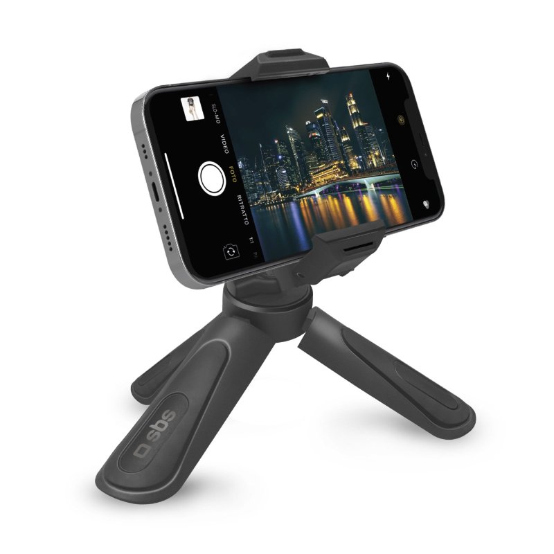 Штатив для смартфона SBS Selfie Tripod Pro, 6см, вращение на 360, черный
Штатив для смартфона SBS Selfie Tripod Pro, 6см, вращение на 360, черный