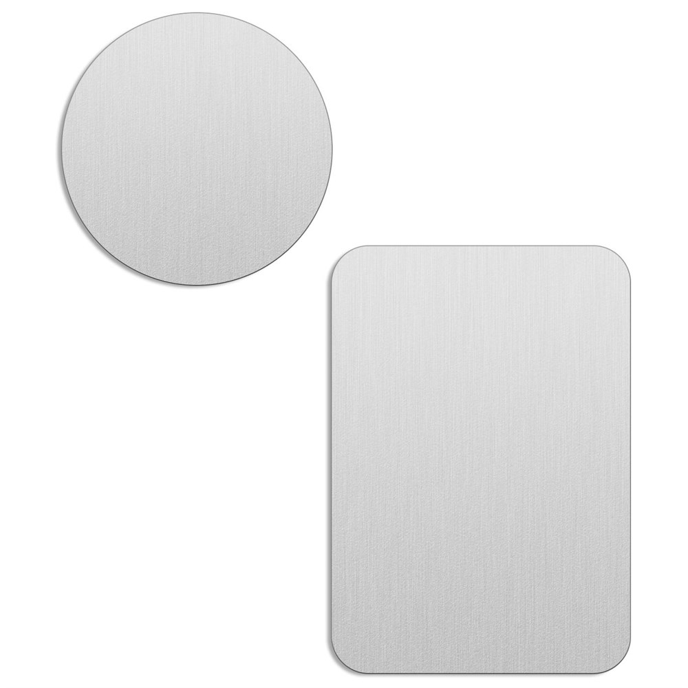 Набор металлических пластин Krutoff для магнитных держателей смартфонов (2 шт.) серебро
Набор металлических пластин Krutoff для магнитных держателей смартфонов (2 шт.) серебро