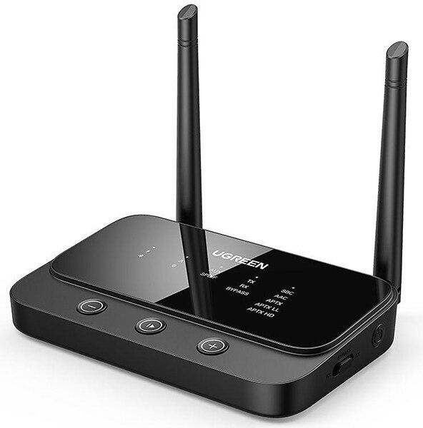 Bluetooth передатчик UGREEN CM433 (20140) черный
Bluetooth передатчик UGREEN CM433 (20140) черный