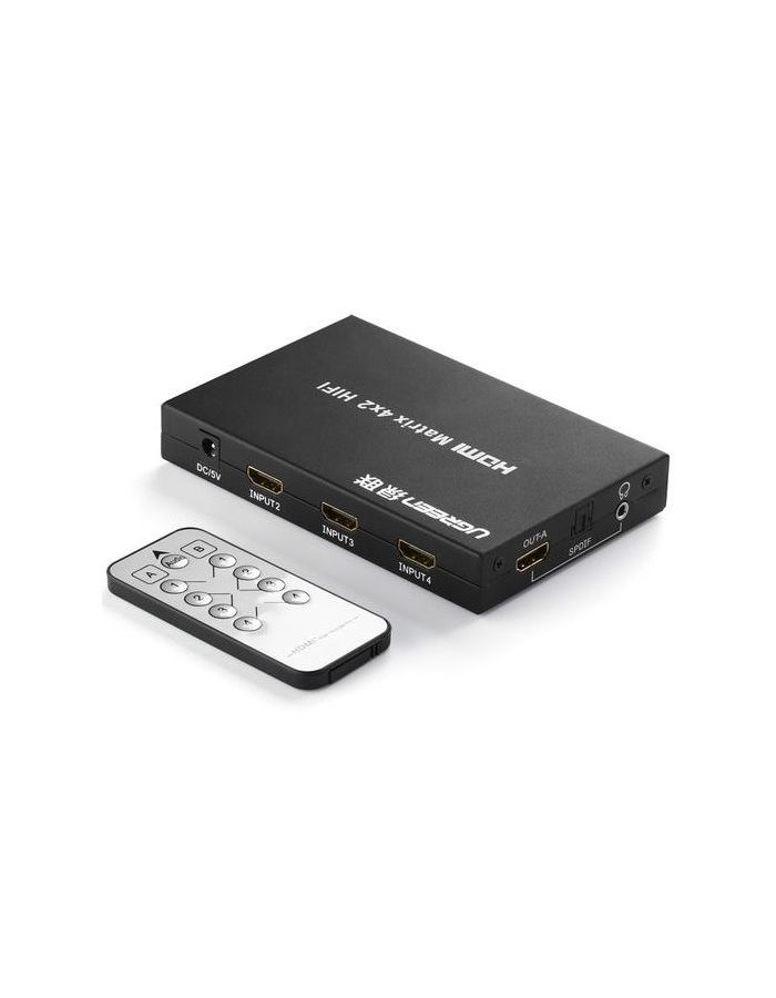 Переключатель UGREEN (40216) Black
Переключатель UGREEN (40216) Black