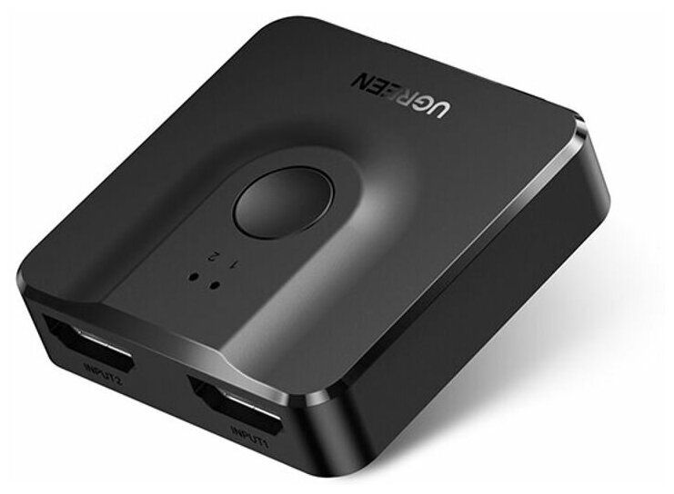 Переключатель UGREEN CM217 (50966) 2 In 1 Out HDMI Switcher 4K@60Hz. черный
Переключатель UGREEN CM217 (50966) 2 In 1 Out HDMI Switcher 4K@60Hz. черный