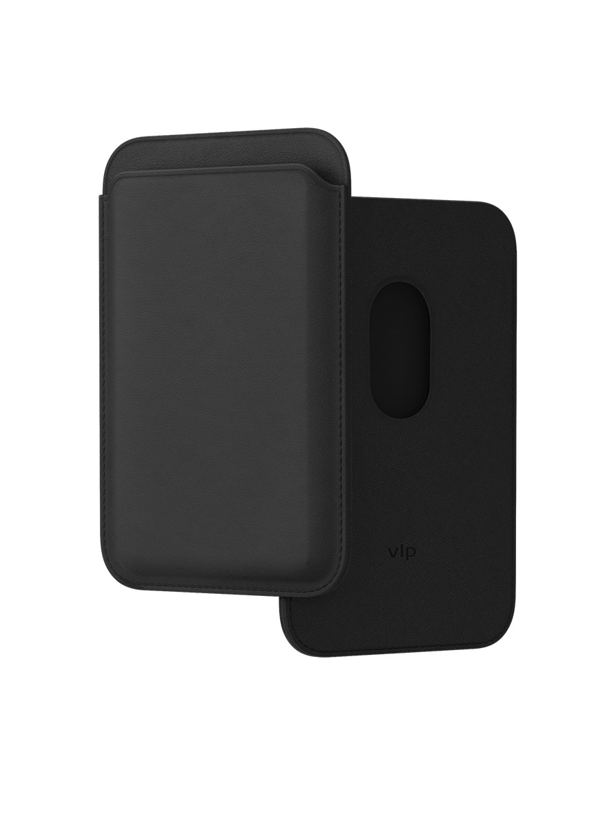 Картхолдер VLP из экокожи с MagSafe, черный
Картхолдер VLP из экокожи с MagSafe, черный