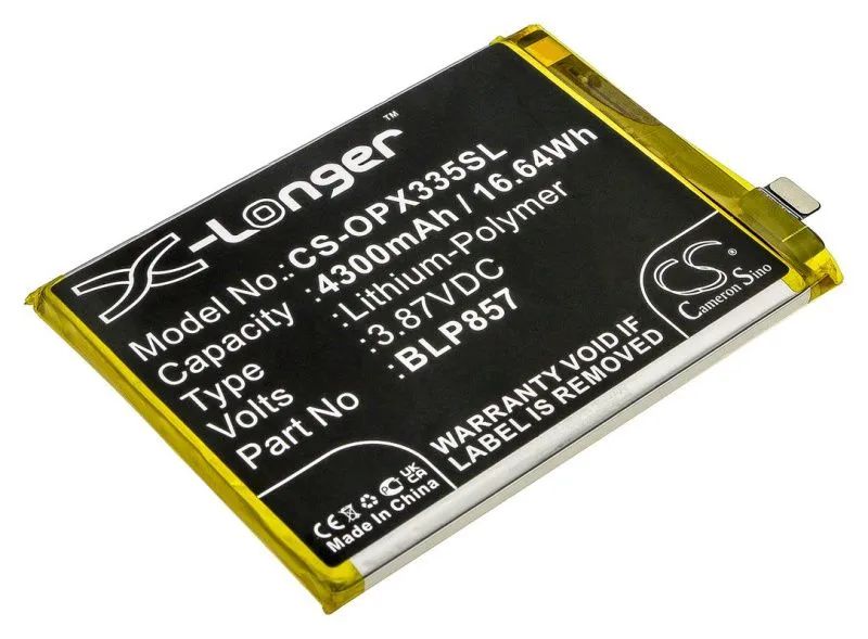 Аккумуляторная батарея CameronSino CS-OPX335SL для OPPO Realme GT Neo, Realme GT Neo Flash 5G 2021, RMX3350, Rea
Аккумуляторная батарея CameronSino CS-OPX335SL для OPPO Realme GT Neo, Realme GT Neo Flash 5G 2021, RMX3350, Rea