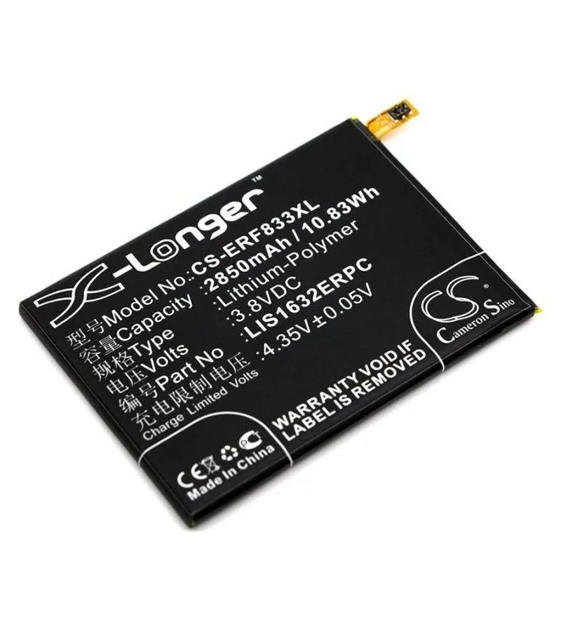 Аккумулятор LIS1632ERPC для Sony Xperia XZ для F8331, F8332
Аккумулятор LIS1632ERPC для Sony Xperia XZ для F8331, F8332