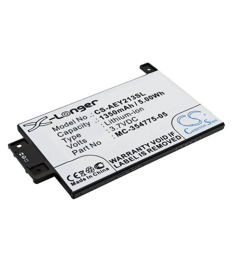 Аккумулятор CS-AEY213SL (Amazon Kindle Paperwhite 2013 (S13-R1-D))
Аккумулятор CS-AEY213SL (Amazon Kindle Paperwhite 2013 (S13-R1-D))