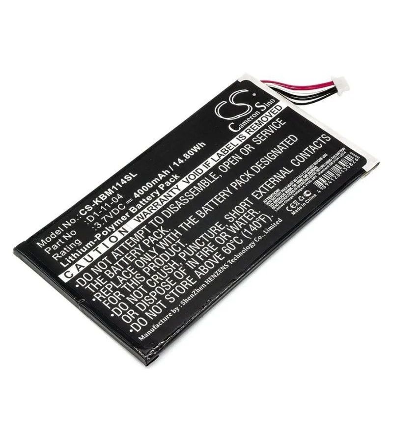 Аккумулятор CS-KBM114SL (Kobo Vox (D1-11-04))
Аккумулятор CS-KBM114SL (Kobo Vox (D1-11-04))