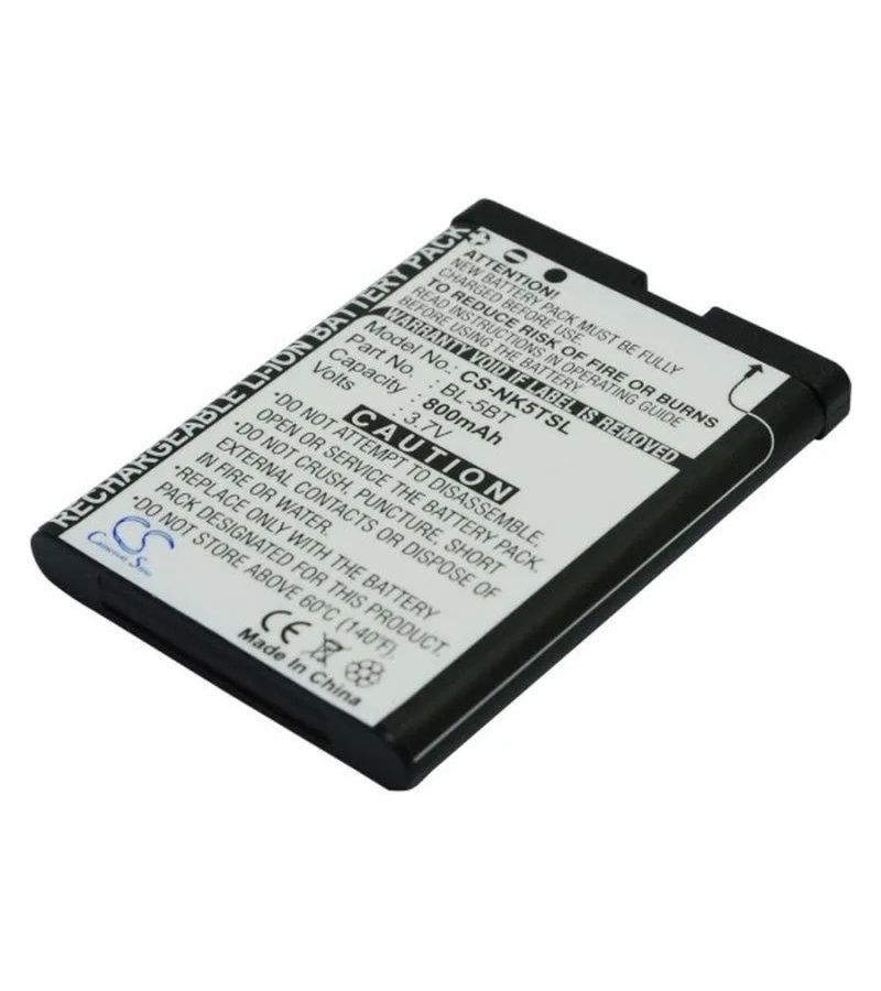Аккумулятор CS-NK5TSL для Nokia 2608, 7510
Аккумулятор CS-NK5TSL для Nokia 2608, 7510