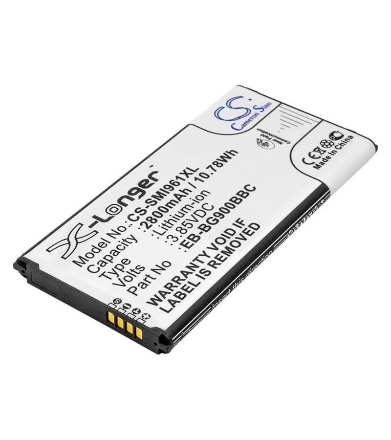 Аккумулятор CameronSino CS-SMI961XL для Samsung Galaxy S5 для GT-i9600, SM-G900, SM-G900F with NFC
Аккумулятор CameronSino CS-SMI961XL для Samsung Galaxy S5 для GT-i9600, SM-G900, SM-G900F with NFC