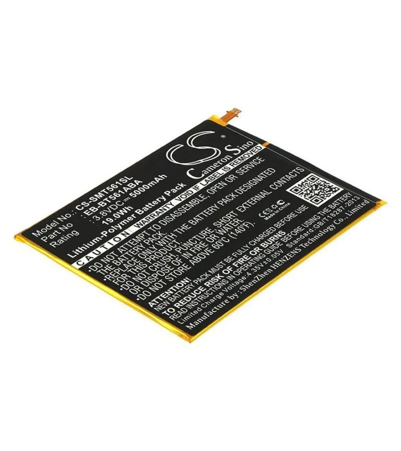 Аккумулятор CameronSino CS-SMT561SL для Samsung Galaxy Tab E 9.6 SM-T561N, p/n: EB-BT561ABE
Аккумулятор CameronSino CS-SMT561SL для Samsung Galaxy Tab E 9.6 SM-T561N, p/n: EB-BT561ABE
