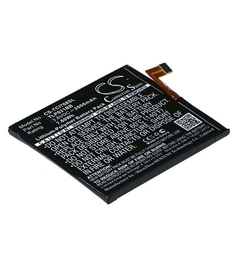 Аккумулятор CameronSino CS-TCI708SL для TCL I708U, I709M
Аккумулятор CameronSino CS-TCI708SL для TCL I708U, I709M