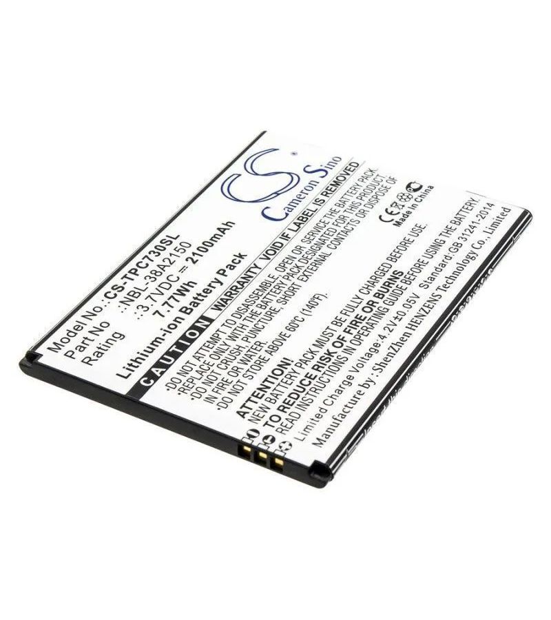 Аккумулятор Cameronsino CS-TPC730SL для TP-Link Neffos C7 Lite, TP7041A
Аккумулятор Cameronsino CS-TPC730SL для TP-Link Neffos C7 Lite, TP7041A
