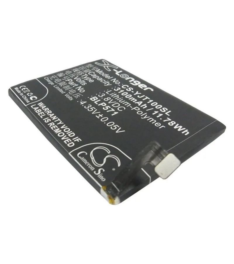 Аккумулятор CameronSino CS-YJT100SL для OnePlus A0001, One
Аккумулятор CameronSino CS-YJT100SL для OnePlus A0001, One