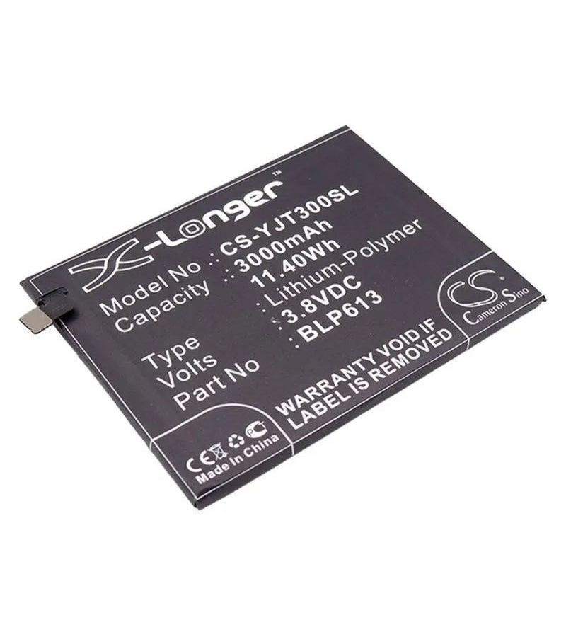 Аккумулятор CameronSino CS-YJT300SL для OnePlus 3
Аккумулятор CameronSino CS-YJT300SL для OnePlus 3