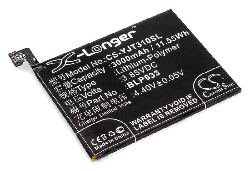 Аккумулятор CameronSino CS-YJT310SL для OnePlus 3T
Аккумулятор CameronSino CS-YJT310SL для OnePlus 3T